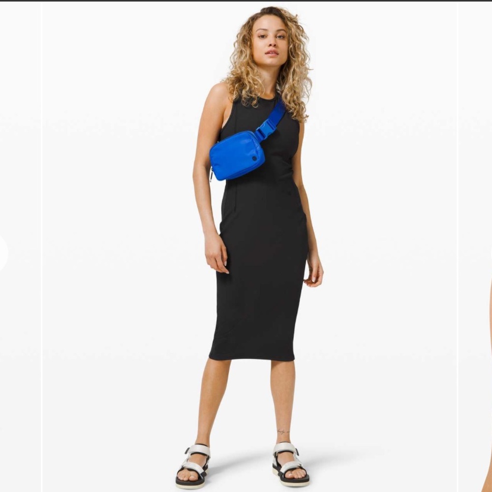 Lululemon Brunch and Back Dress NWT Color Black Size 4